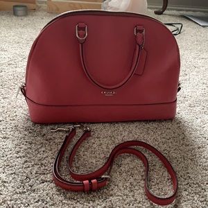 Pink Coach Crossbody Purse